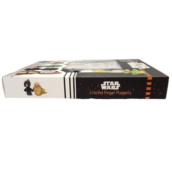 NEW Star War Crochet Finger Puppets - Darth Vader and Luke Skywalker -Sealed - Picture 4 of 12